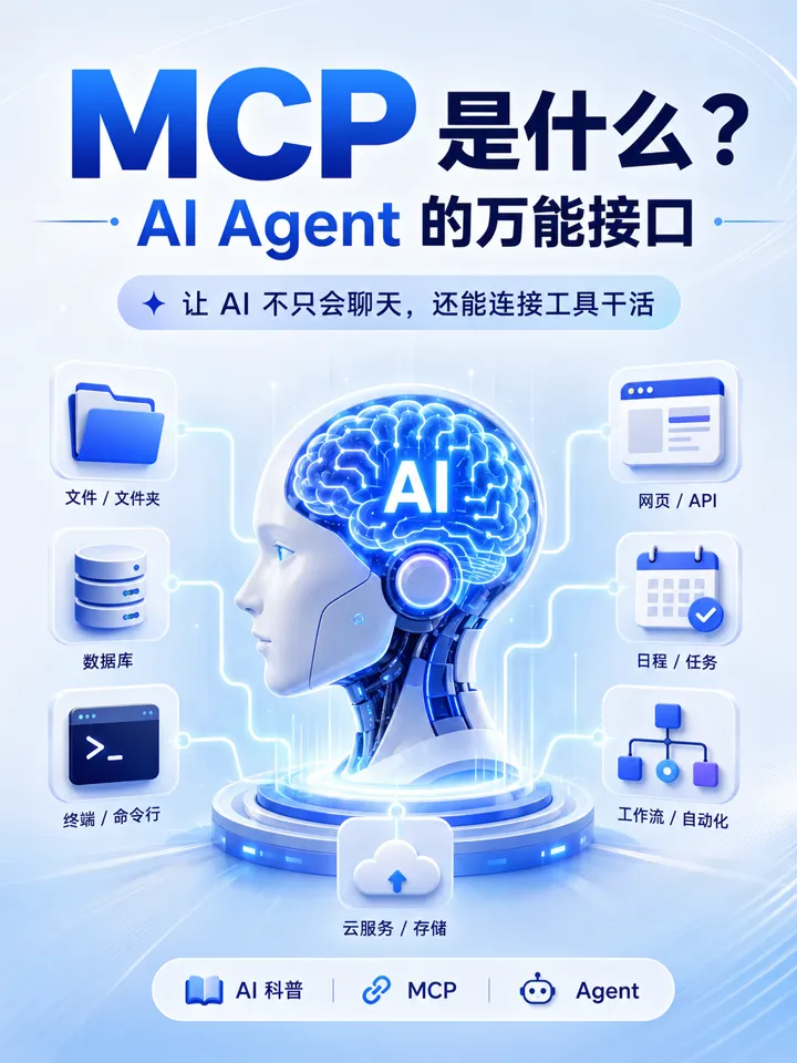 MCP 是什么？AI Agent 的万能接口