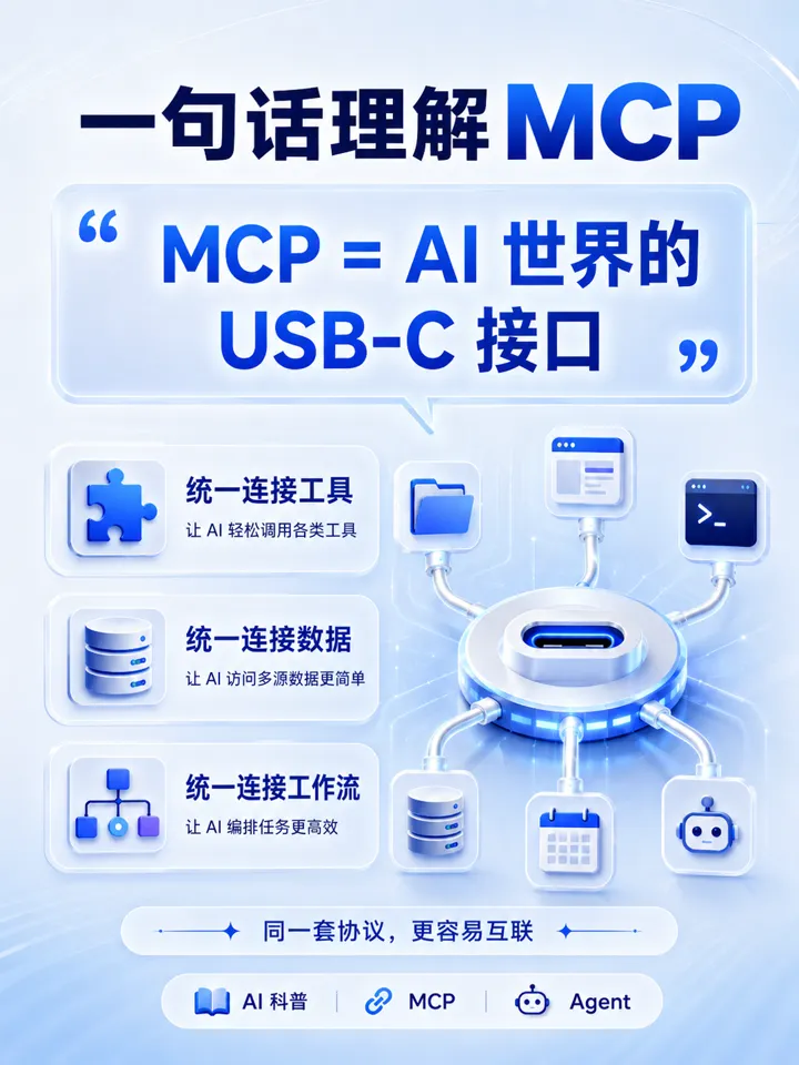 一句话理解 MCP