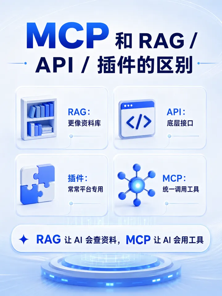 MCP 和 RAG API 插件的区别